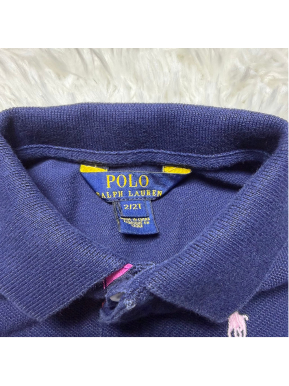 Polo Ralph Lauren Casual Dress Girls 2T Blue Nautical Preppy Vacation - Picture 4 of 5